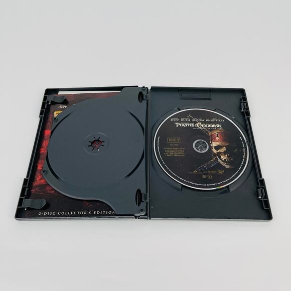 Pirates Of The Caribbean The Curse Of The Black Pearl Movie DVD - GUC - Picture 13 of 15